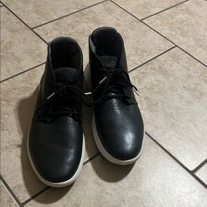 Timberland Men's Black Leather Sneakers